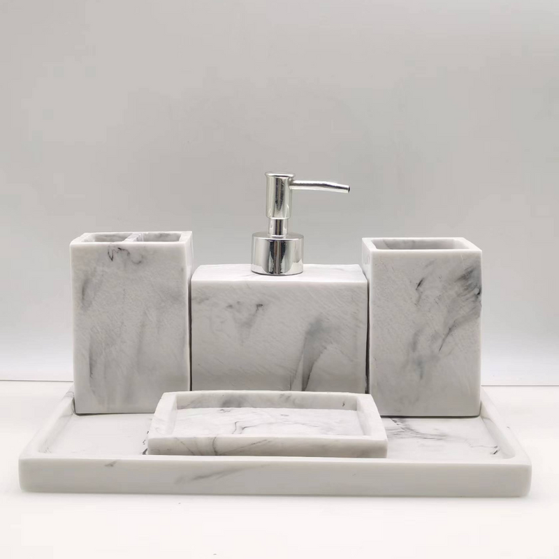 Luxury Elegance: Artificial Stone Bathroom Accents Collection