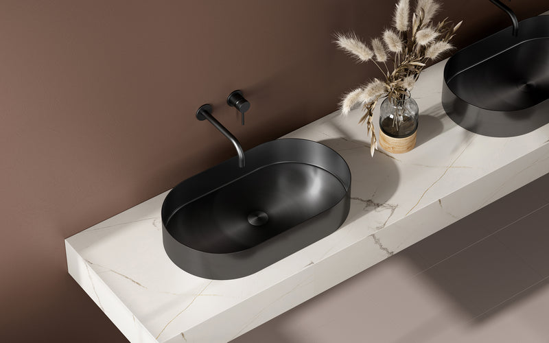 Oval Shape Stainless Steel Tabletop Washbasin | Sleek Design and Superior Quality