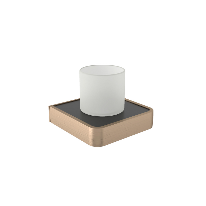 Rust-Proof Aluminium Tumbler Holder | Matte Rose Gold Finish