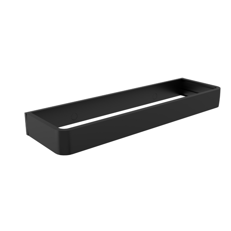 High-Grade Aluminium Towel Ring – Matte Black Finish | Rust-Resistant Hand Towel Hanger