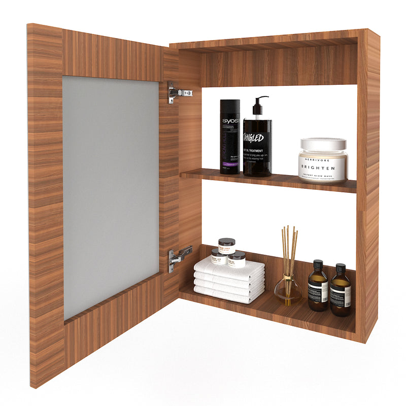 FUAO Sanitaryware Rolex Dark mirror cabinet for bathroom MCB-6034