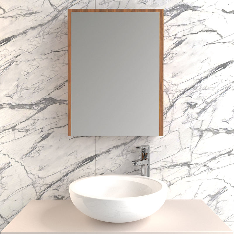 FUAO Sanitaryware Rolex Dark mirror cabinet for bathroom MCB-6034